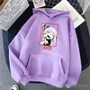 My Hero Academia Hoodie Anime Cosplay Hiphop Sweatshirts Himiko Toga Hoodies Plus Storlek College Kläder Hooded Pullover Y0319