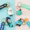 Main pour faire le modèle Scissor Seven Chaîne pour pantalons Keychain Anime Man Chaîne clé Acrylique Femmes Titulaire de clé Couples Pendentif KeyRing Pendentif G1019