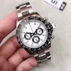 U1 ST9 CLASP TOP MENS Titta på Automatisk mekanisk keramisk Bezel Spphire Glass Rostfritt stål Solid lås Män tittar på manlig armbandsur