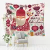 Directe American Christmas Series Gedrukt Home Tapestry Muur Opknoping Webcast Achtergrond Decoratieve Doek Wandtapijt