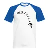 T-shirt da uomo di moda Go Skydiving Evolution Abbigliamento di marca Casual divertente stampa streetwear t-shirt manica corta raglan 210629