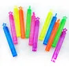 Mini Bubble Wands Giocattoli per la decorazione della festa Bambini Festa di Natale Ringraziamento Capodanno a tema Compleanno Matrimonio Estate Outdoor Ragazze Ragazzi Regali WH0040