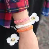 Pärlsträngar trendiga taiwan vaxrep makrame armband kvinnor minimalistiska färgglada handgjorda vävda braclet tjejsmycken närvarande för vänner ken