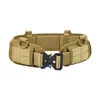 Tactical Belt 1000D Nylon Bekväm Airsoft Belt Army Training Soft Padded Cobra Combat Hunt Battle Midjebälten8562351