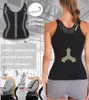 Kadın şekillendirme neopren vücut şekillendirici sauna ter yelek kadınlar için bel eğitmen korse düzeltici ile kemer kilo kaybı faja shapewear