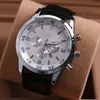 2022 Top Brand Mens Quartz Watches Low Men Watch Black White Business Man vistwwach Негабаритный диск.