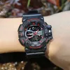 Smael 1436 s Shock Sport Watch dla mężczyzn 50m Wodoodporna cyfrowa wojskowa zegar wojskowy Mężczyzna Wwatch Moda Relogio Masculino Luxo X0524