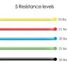 11 adet / takım Çekme Halat Spor Egzersizleri Direnç Bantları CrossFit Lateks Tüpler Pedal Excerciser Vücut Eğitimi Egzersiz Yoga 21 X2