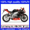 Injectieballen voor Aprilia RSV 1000 R RSV1000R MILLE 13NO.13 RSV-1000 RSV1000 Fabrieksrood RR 09 10 11 12 13 14 15 RSV1000RR 2009 2010 2011 2012 2013 2014 2015 lichaam