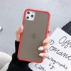 High Quality TPU PC cases Two in One Frosted Cover Colorful Frame For Iphone 12 11 11PRO Max XR Ten Colors Optional