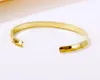 3mm Shiny Polished Open Cuff Bangle Bracelet Christmas Gift for Women Ladies Stainless Steel Jewelry Blling two color