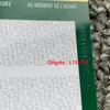 ロレックスボックスの高品質のダークグリーンウォッチボックスギフトケースウォッチブックレットカードタグと紙