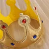 Chapeaux de fête Couronne d'anniversaire Fournitures de décoration pour enfants et adultes (Argent)