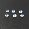 3mm Natural Moonstone Loose Gemstone Wholesale Price Real Blue Moonstone 3 Pieces A Pack H1015