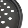 Stainless Steel Non-stick Round Cake Pan Microwave Oven Baking Dishes Pans Pie Tray Baking Pizza Pan New