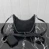 Borse a tracolla da donna alla moda di alta qualità Logo a triangolo unico Borsa a tracolla in vera pelle da donna Borse Tote borsa a tracolla presbite borsa a tracolla