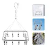 Hangers Racks 1pc Clip Type Socks Hanging Rack Roestvrij staal Non-slip Drying Clips Hanger