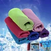 Ice Cold Double Layer Cool Towel Summer Sunstroke Sports Yoga Exercise Cools Quick Dry Soft Breathable Hand Towels