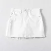 Goplus Femmes Denim Shorts Jupes Taille haute Noir Blanc Vêtements d'été Mujer Femme Jeans Spodenki Ropa C9806 210611