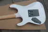 Top qualité Custom Shop KH-2 Kirk Hammett Ouija blanc guitare électrique touche palissandre matériel noir