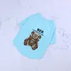 Moda Dog Odzież Designer List I Bears Drukowanie koszulki dla psów Odzież Plus Size Pets Tees