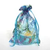 Coralline Organza Drawstring Jewelry Packaging Pouches Storage Bag