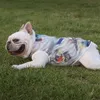 Hundebekleidung mit Buchstabendruck, Sommer, kühlende Welpen-Stretchweste, Bulldogge, Teddy, Bichon, Haustiere, Hundebekleidung