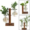 المزارعون الأواني terrarium مزهريات النباتات المائية عتيقة وعاء زهرة الشفافة الشفافة إطار الزجاج الزجاجي النباتات المنزل ديكور بونساي