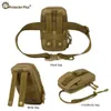 Military Tactical Accessory Bag Nylon Waterproof Molle Pouch Mobile Phone Package Climbing Army Attached Packs Travel Hiking Bag Q0721