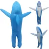 Mascot poupée Costume Sharks Costumes gonflables Costumes d'Halloween pour adultes Noël Purim Rôle Play Disfraz Stage Vêtements