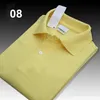 hoge kwaliteit krokodil poloshirt heren effen katoenen shorts polo zomer casual polo homme T-shirts L01 heren polo's shirts poloshirt