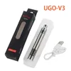 Vorheizen von Ugo V3 Vape Pen Batterien Spannung Variable Batterie 650mAh 900mAh-Kit mit USB-Ladegerät-Box-Verpackung