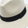 Verano mar playa gorra mujeres hombres hierba paja gorras mujer hombre sombreros de ala ancha hombres moda viaje protección solar sombrero hombre papá sombrero para el sol 2022