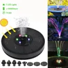 mini solar water fountain