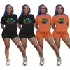 11 типов женщин с коротким рукавом трексуиты наряды 2 шт. Набор бега runging Sontinguit Legging Sportswear Thripshit колготки печати K8707
