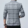 Liseaven Blazers Hombres Chaquetas Llegada Hombre Tallas grandes 5XL Slim Fit Coat s Blazer Jacket 210811