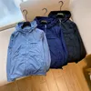 2021 Summer Windbreak Basic Jacket Men Plus Size Hooded dragkedja Thin Bomber Jackets Male Coat Streetwear Pra Traingle8495489
