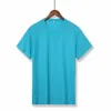 light blue Running Jerseys Quick Dry breathable Fitness T Shirt Training Clothes Gym Soccer Jersey Sports Shirts Tops