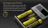 Nitecore I4 Laddare Intelli Universal 1500mAh Max Utgång E CIG Laddare för 18650 18350 26650 10440 14500 20700 Batteri