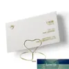 10pcs Heart Shape Place Memo Card Holder Lovely Wire Table Number Holders with Base for Wedding Banquet Party Decorations