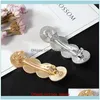 Hair Jewelryhair Clips Barrettes Gold Sier Color Crystal Clip Clip Clipin for Women Girls Jewelry Aessories Female Drop Droviour 2021 69