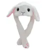 Peluche en mouvement oreilles d'animaux chapeau drôle pincement à la main airbag mignon dessin animé bouchon d'oreille jouets en peluche avec pattes pour femmes filles RRD6926