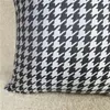 Подушка / декоративная подушка современной тканой геометрии дома декоративные черные · серый чехол для чехол для дивана на диване 45x45 см 1 шт. / Лот 2 Тип