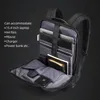 Kingsons Ultra-Slim 15.6 "Plecak do laptopa dla mężczyzn Anti-Theft Plecaki Wysokiej jakości torby szkolne Wodoodporna Mochila Moda 210929