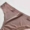 NXY SEXY SET BZEL Soild Women's Panties Comfort Silk Underkläder Sport Andningsbara Thongs Sexiga Underkläder Ladies Fashion G-Strängar Underbyxor 3PC 1127