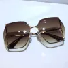 Womens Sunglasses For Women 0817 Men Sun glasses fashion style protects eyes UV400 lens top quality with case