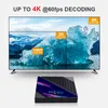 Smart TV Box H96 Mini V8 Android 10.0 RK3228A 4K 3D Media Player 2160P 1080P Até 60fps Video Decoder H96Mini Set Top Box In stock DHL