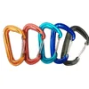 2021 Climbing Locker Aluminum Alloy Carabiner Keychain Outdoor Camping Climbing Snap Clip Lock Buckle Hook Fishing Tool Approx 8CM