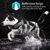 Benepaw Bekväm hund Life Jacka Reflective Strips Rescue Handle Durable Simp Vest Dog Summer Clothes Puppy Float Coat 211106