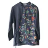 Johanature женщины китайский стиль рубашки пэчворк цвет блузки Ramie стенд семь рукав топы весна винтажные свободные рубашки 210521